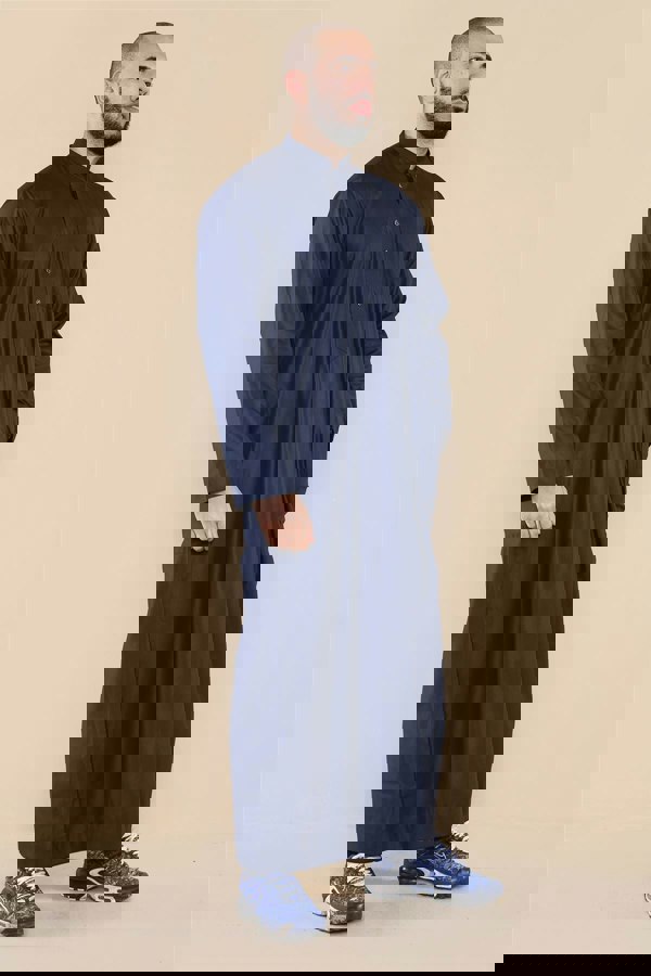 104_thobe_Navy_L - 56, 104_thobe_Navy_M - 54, 104_thobe_Navy_S - 52, 104_thobe_Navy_XL - 58, 104_thobe_Navy_XXL - 60