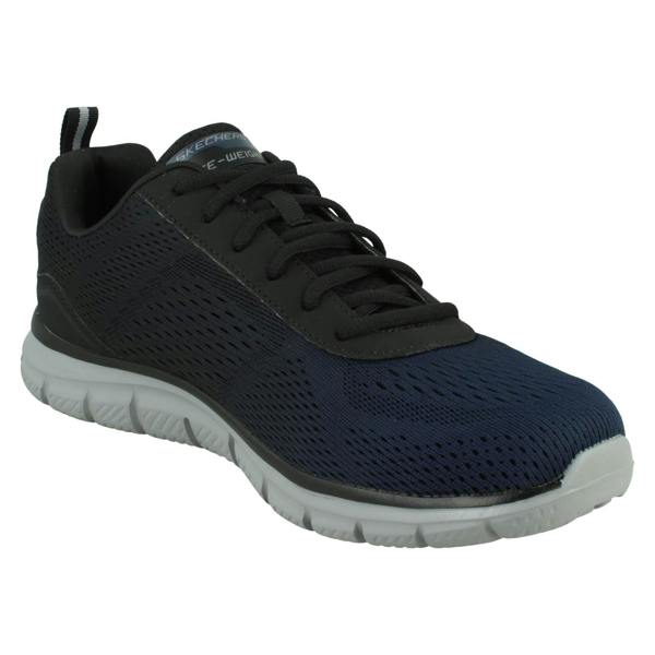 Skechers Mens Skechers Lightweight Memory Foam Casual Trainers Ripkent 232399