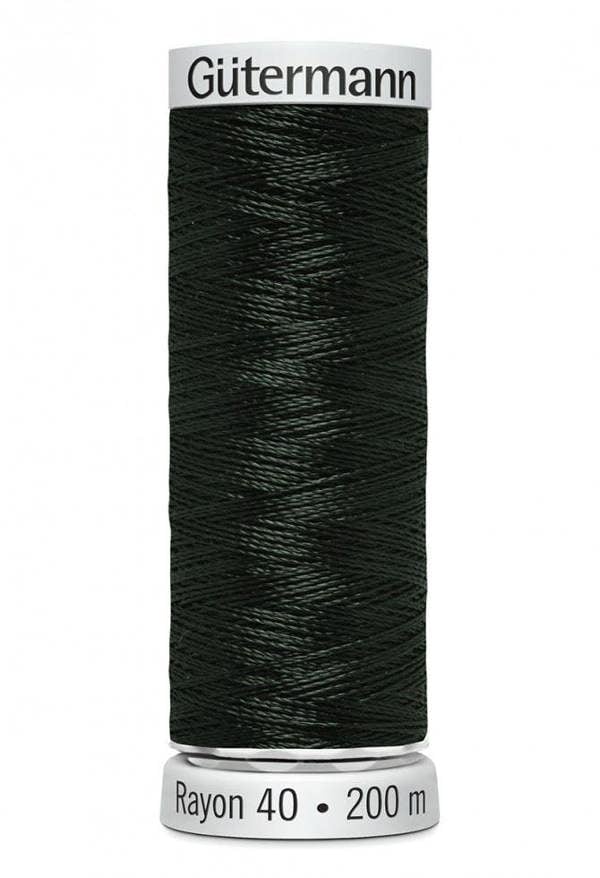Gutermann No 40 Sulky Rayon Embroidery Thread 200m Rayon Thread Suitable For Embroidery
