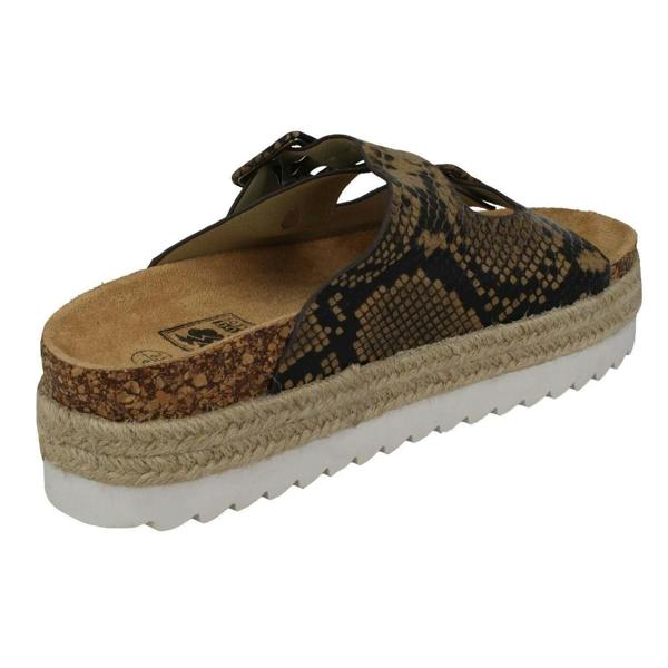 Down to Earth Ladies Down To Earth Flatform Mules F10921
