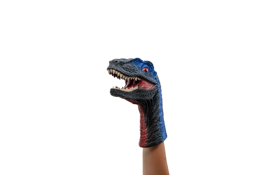 Wildthings Wild Thingz Velociraptor Hand Puppet