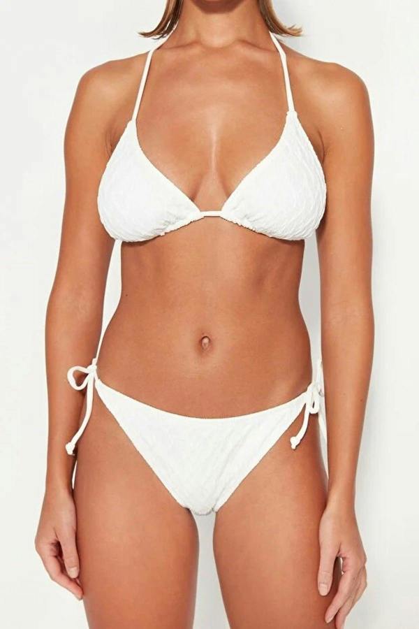 WOVCOR Triangle Covered Bikini Top