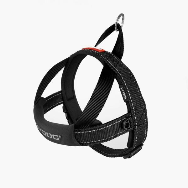 EzyDog Quick Fit Dog Harness in Black