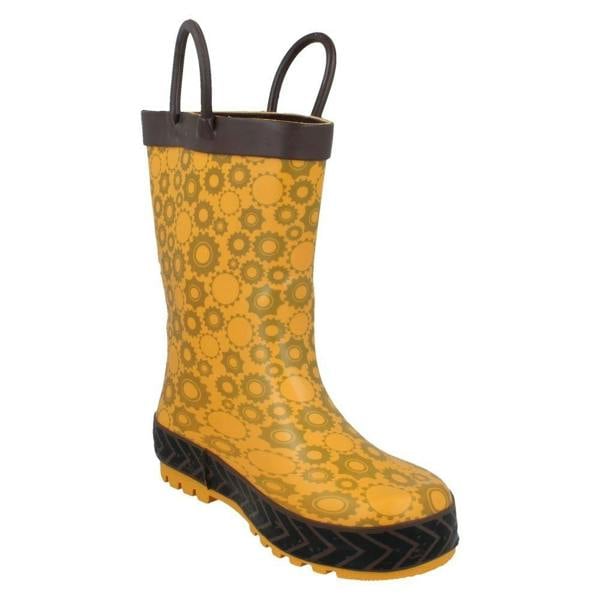 JCB Boys JCB Wellington Boots Wade JNR