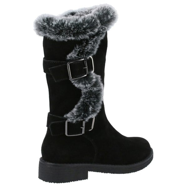 Hush Puppies Megan Wide Women's Boots in Black