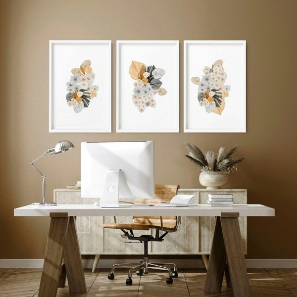 Art for office wall | set of 3 wall art prints