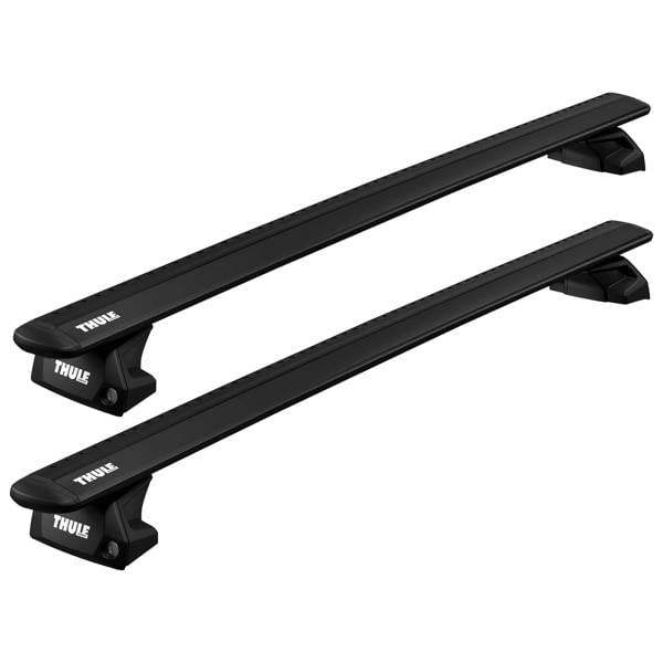 Thule WingBars Roof Rack Bars in Black, Jaecoo 7 SUV 2023+ onwards Flush Rails
