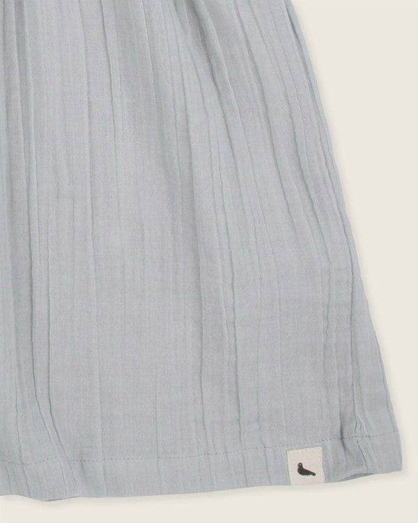 Sky Blue Scallop Edge Dress - image 3