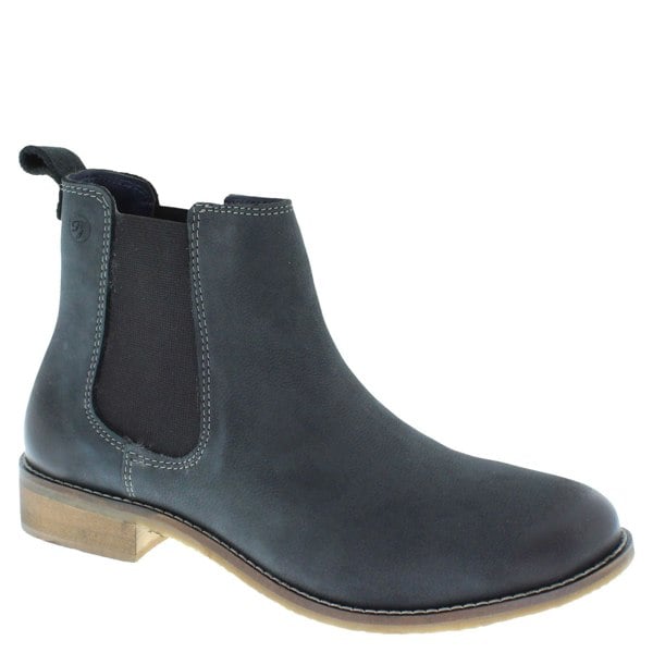 Frank James Aintree Ladies Leather Nubuck Chelsea Pull On Boots