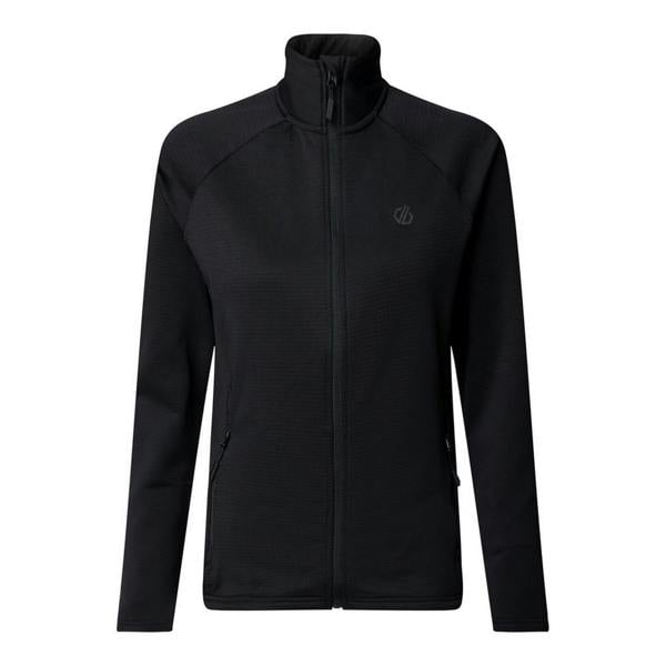 Dare 2B Womens/Ladies Lowline Core Stretch Full Zip Midlayer - Black - 