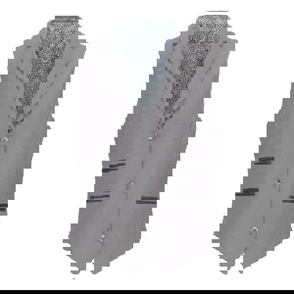 TruClothing TPW-15 - Women's 3 Piece Plain Grey Suit