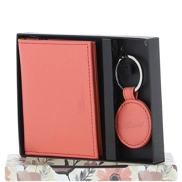 Leather Card Holder & Gift Set: slg-31243