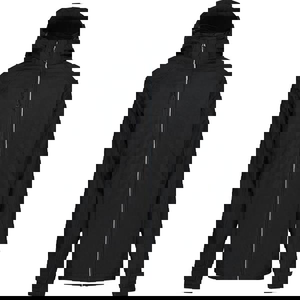 Regatta Mens Erasmus 4 In 1 Soft Shell Jacket - Black