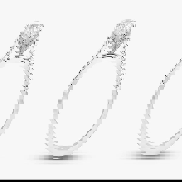 T. H. Baker Platinum Certificated 1.20ct Brilliant Cut Diamond Ring 10637/PL/M020.100 (M1/2)