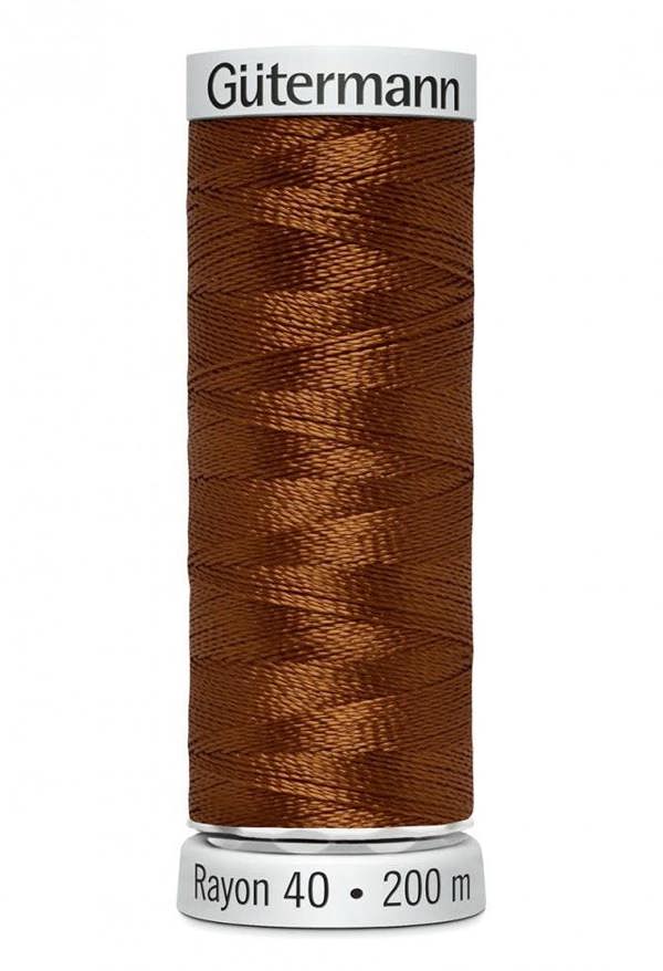 Gutermann No 40 Sulky Rayon Embroidery Thread 200m Rayon Thread Suitable For Embroidery