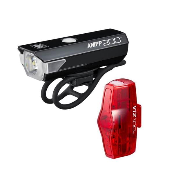 CatEye AMPP 200 / VIZ 100 Bike Light Set