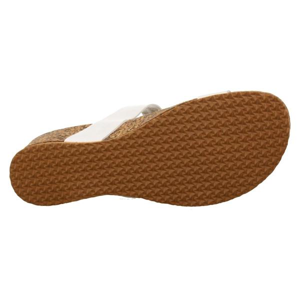 Down to Earth Ladies Down To Earth Mid Wedge Mule Sandals F12087