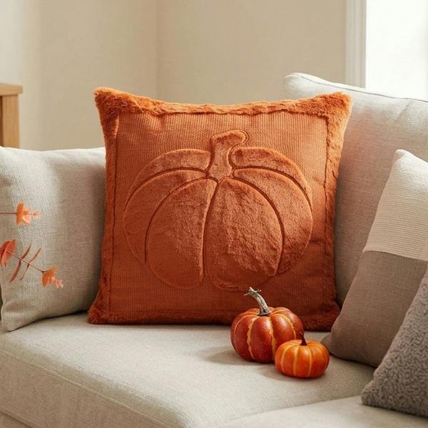 Garden Greatness The Harvest Fall Plump Pumpkin Cushion