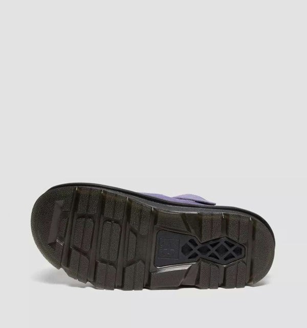 Dr. Martens Zebzag EH Suede Twilight Purple Mule