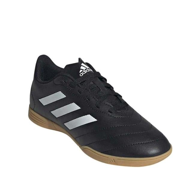 Adidas Boys Goletto VIII Indoor Court Trainers - Black/White - 