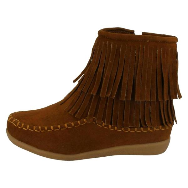 Spot On Girls Spot On Flat Ankle Boots