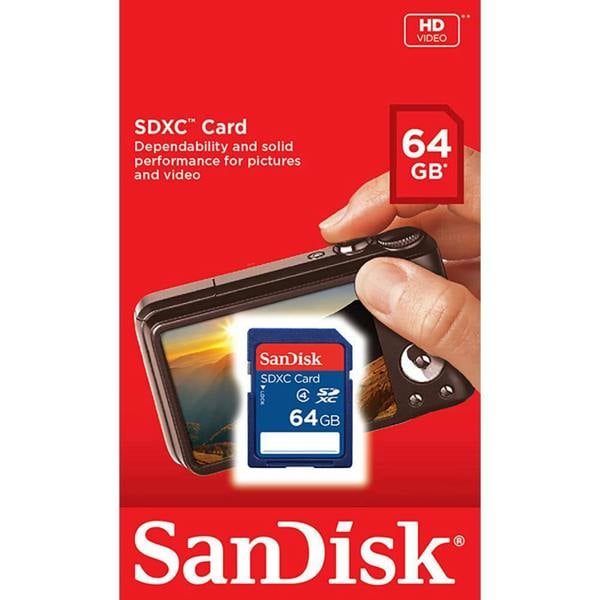SanDisk Secure Digital Card SDXC CLASS 4 64GB