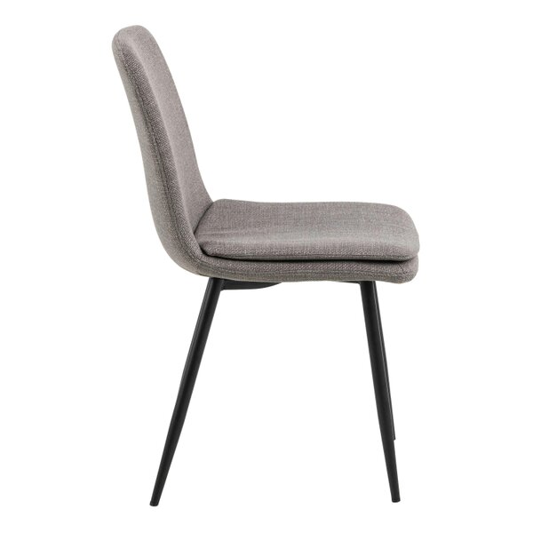 Wyld Haus Set of 4 Mosslight Grey Upholstered Dining Chairs