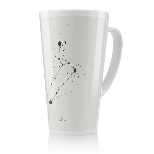 Benjamin Tate Design Star Constellation Zodiac Leo Dining Latte Mug