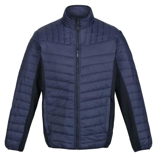 Regatta Mens Tourer Hybrid Padded Jacket - Navy - 