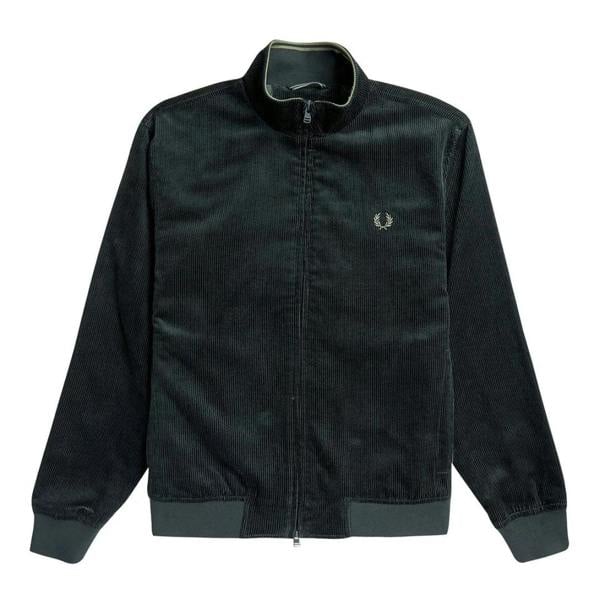 Fred Perry Cord Brentham Night Green Jacket XS