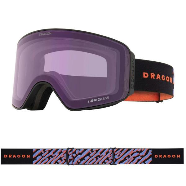 Dragon NFX MAG OTG - Heatwave with Lumalens Solace IR & Lumalens Violet Lens