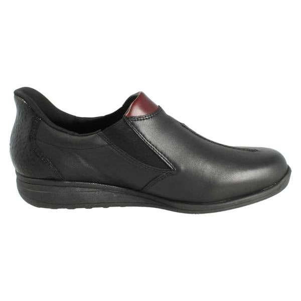 Rieker Ladies Rieker Tex Wide Fit Slip On Shoes 47253