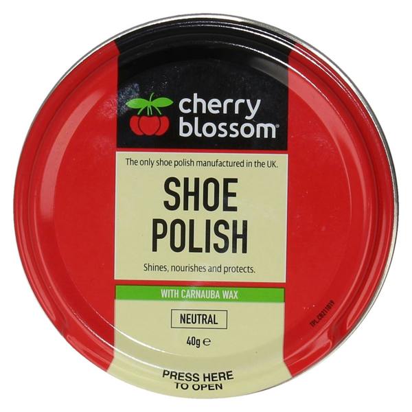 Cherry Blossom Shoe Polish With Carnauba Wax