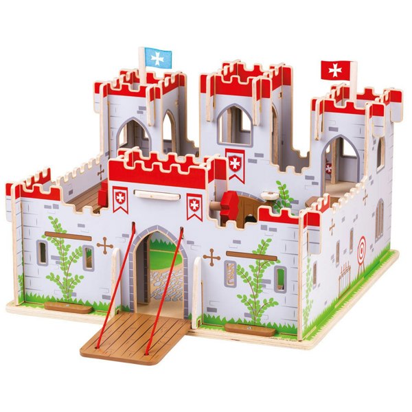 Bigjigs Toys JT154 King George's Castle Toy Playset