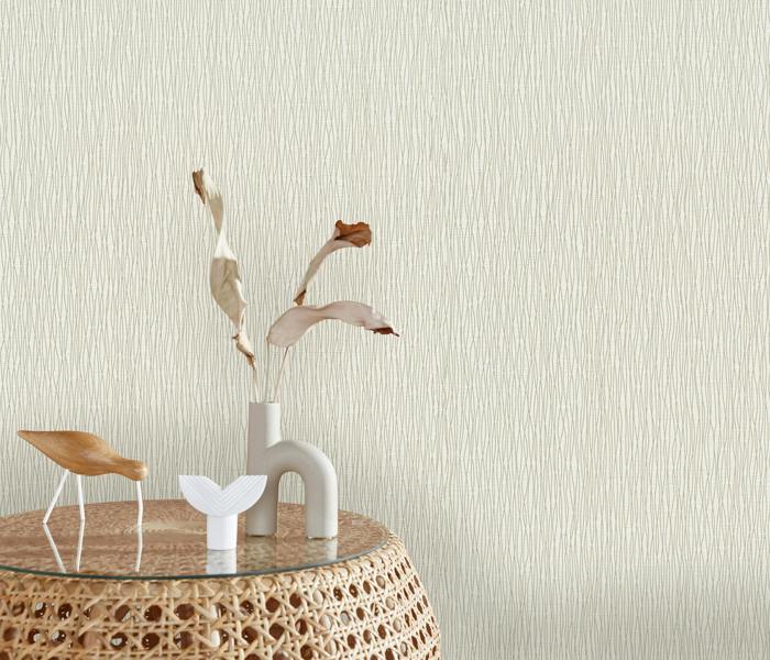 Erismann Linen Drift  - Blown vinyl
