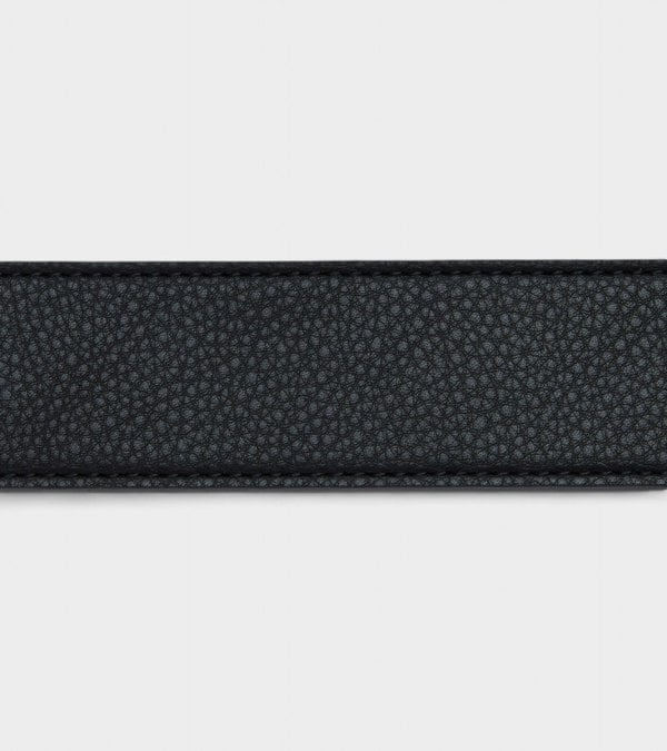 Votch Marley Vegan Bio-Based Bamboo Classic belt in black