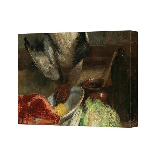 Benjamin Tate Design Contemporary Still Life Canvas Print With Deep Wooden Frame Handmade In The UK