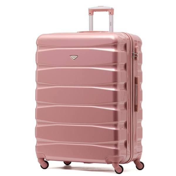 Flight Knight 29" Large Suitcase Check-in Hold Luggage Hard Shell 4 Wheels TSA Lock