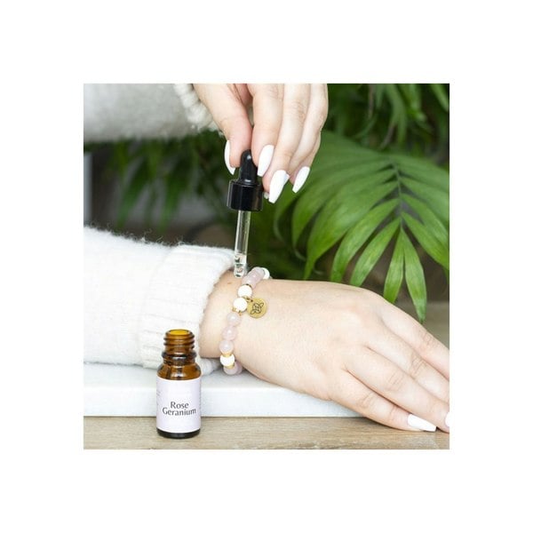 Serano Self Love Rose Quartz Crystal Essential Oil Bracelet