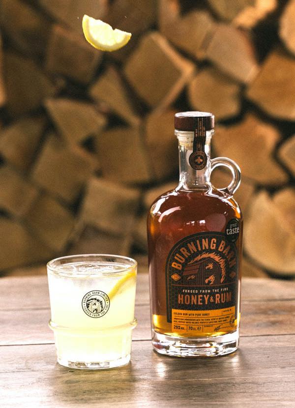 Burning Barn Honey & Rum Liqueur