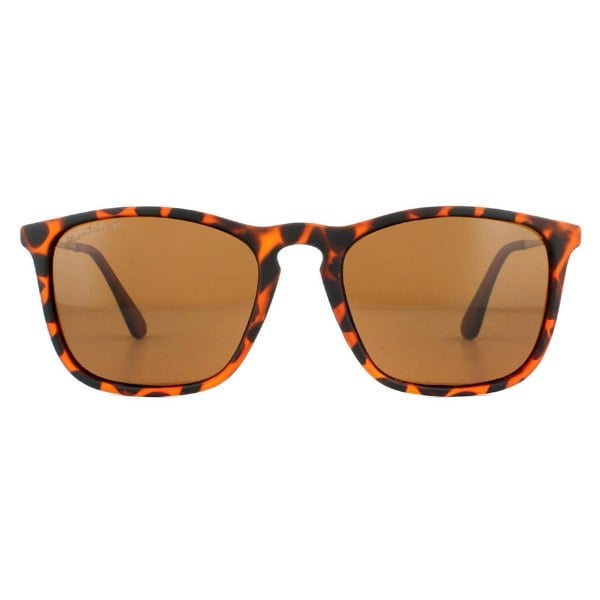 Montana Sunglasses MP34 C Brown Turtle Rubbertouch Brown Polarized