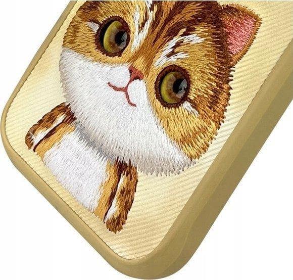 Nimmy Friends Big Eyed Pet 2.0 Cat Case for iPhone 16 Pro Max 6.9" Khaki - N-XDY-iP16-Pro-Max-05