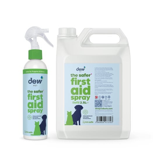 Dew Safer First Aid Spray for Pets - Bundle Pack