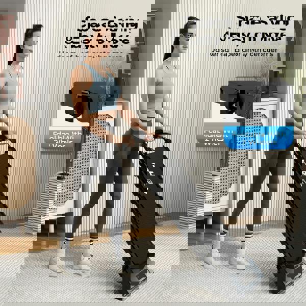 Centra Treadmill Running Machine Folding Walking Pad 4 in 1 Bluetooth LED Remote