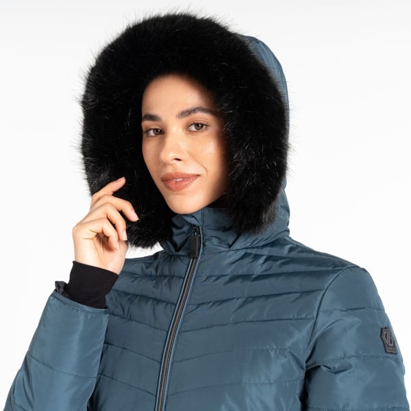 Dare 2B Women's Striking IV Mid Length Padded Jacket - Orion Grey