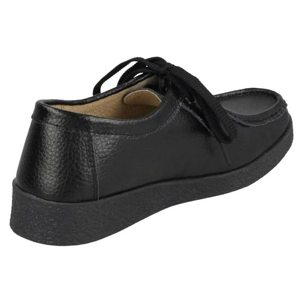 Eaze Ladies Eaze Flat Casual Lace Up Shoes