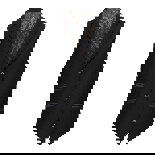 TruClothing TPW-13 - Women's 3 Piece Plain Black Suit