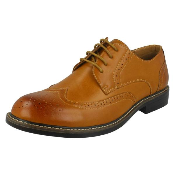 Maverick Mens Malvern Lace Up Brogue Shoes