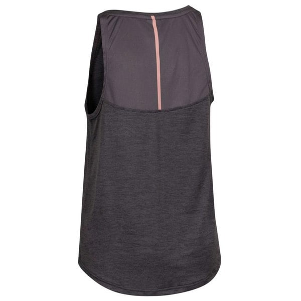 Trespass Womens Joanne DLX Marl Vest Top - Dark Grey Marl