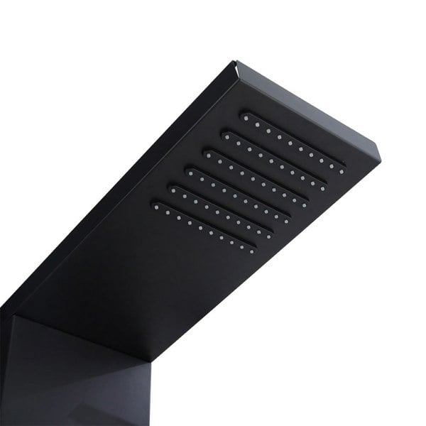 LED Lights Shower Panel 4 Function Wall Mount Shower System Bathroom Shower Living and Home